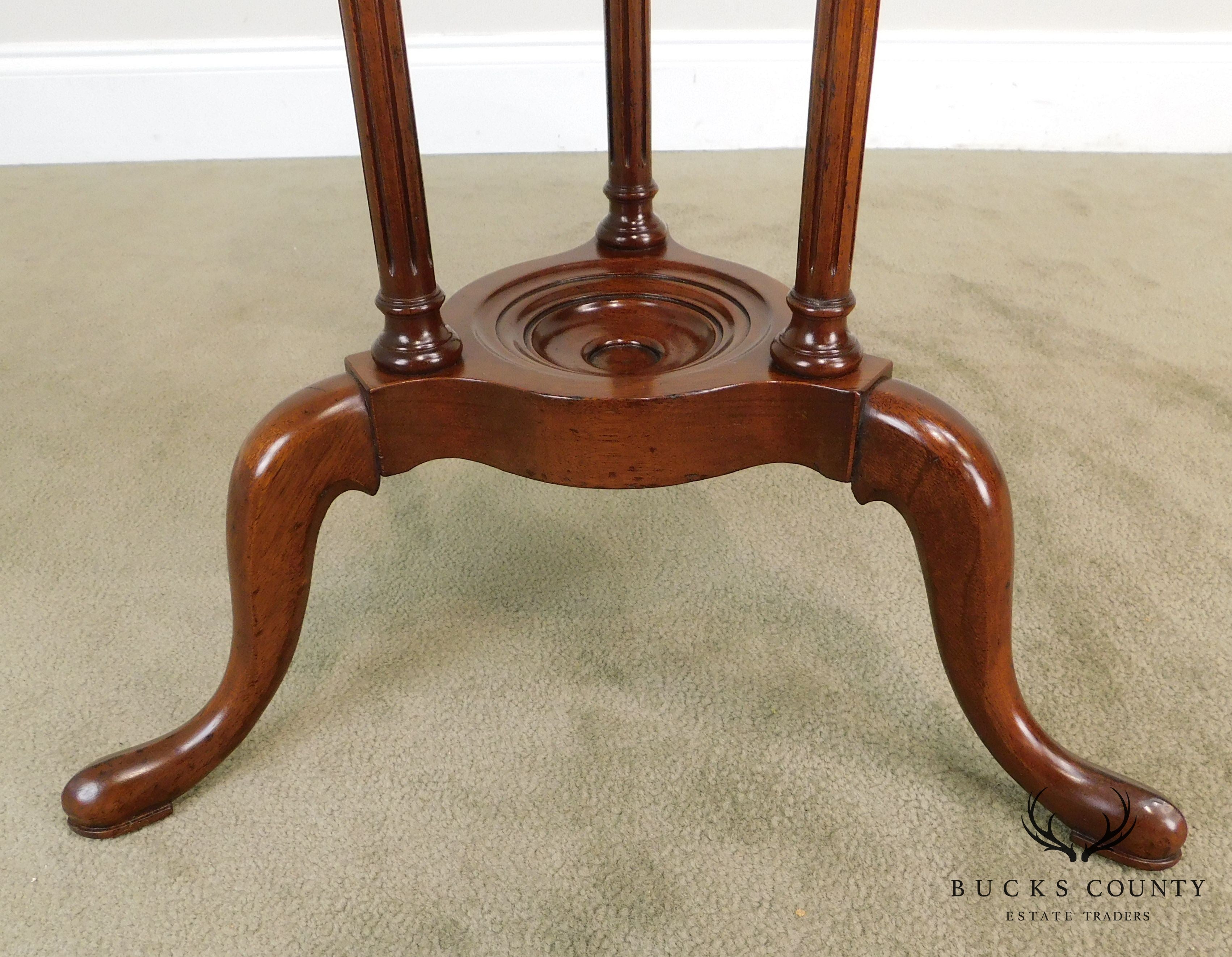 Biggs Thomas Jefferson Reproduction Georgian Mahogany Wig Stand No. 2090