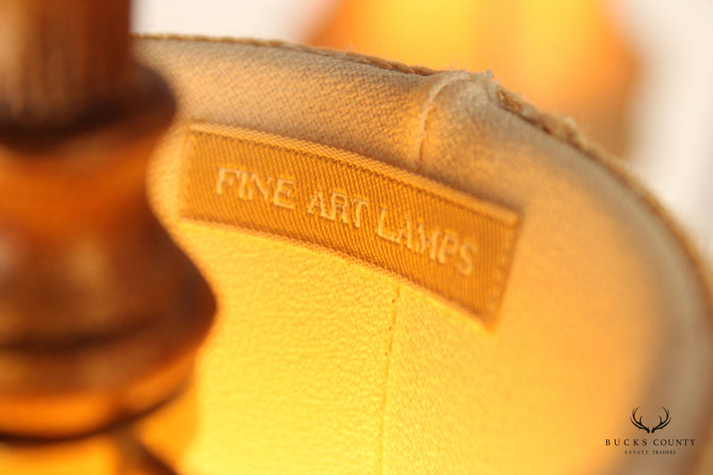 Fine Art Lamps Pastiche Collection 6-Light Gilt Iron Chandelier