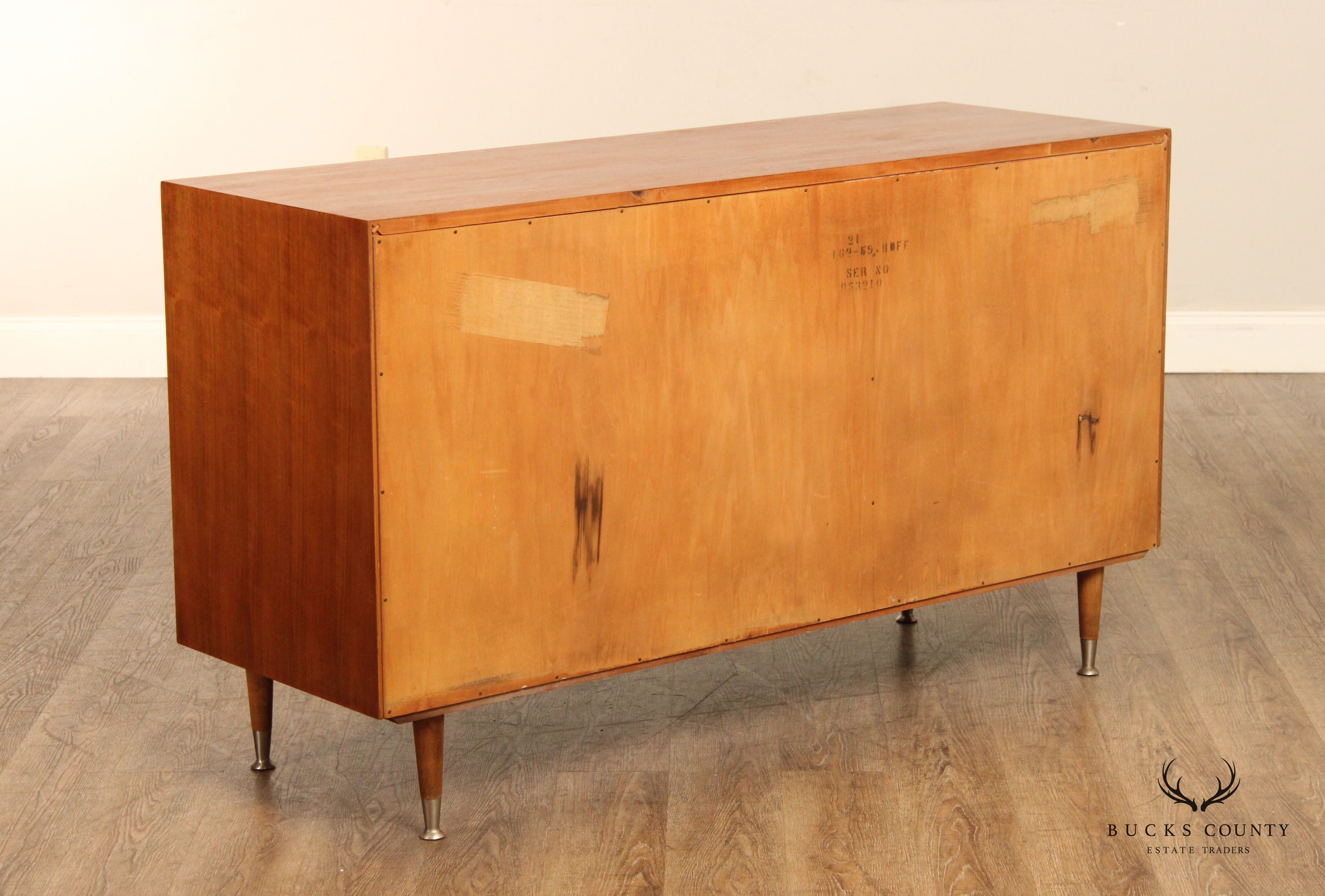 Lane Mid Century Modern Walnut Sideboard