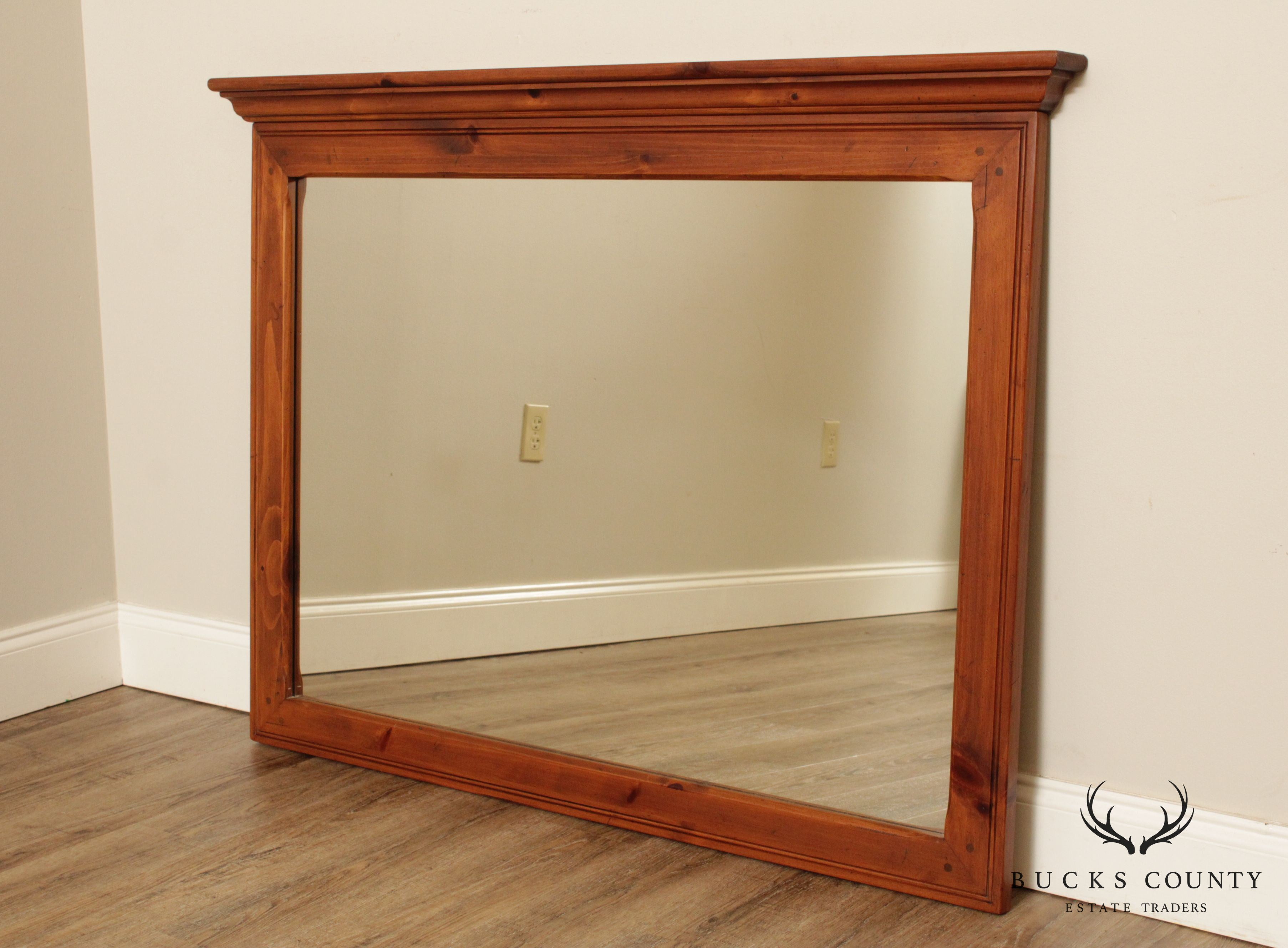 Ethan Allen Vintage Pine Wall Mirror