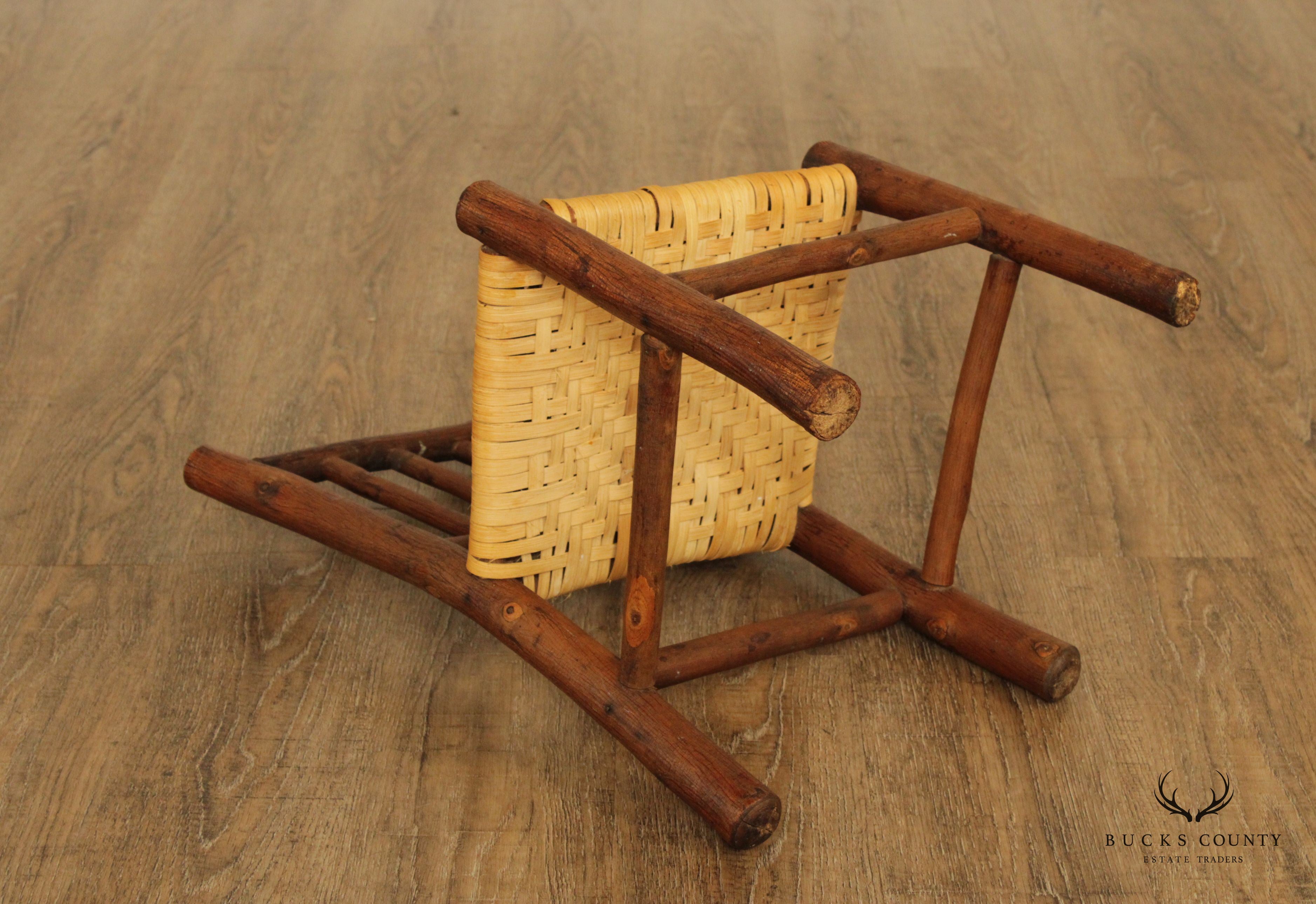 Vintage Rustic Primitive Children's Chair