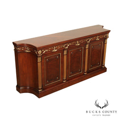 EJ Victor Regency Style Mahogany And Gilt Sideboard
