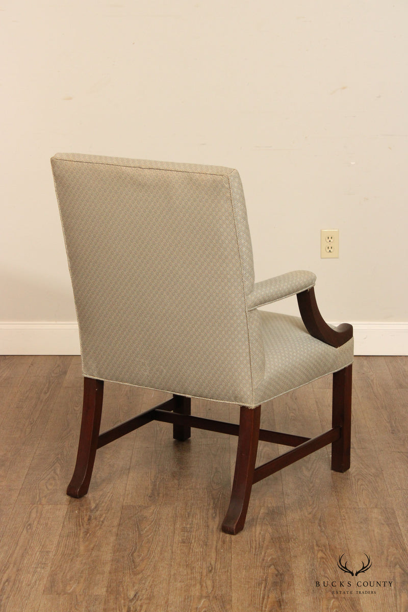 Federal Style Mahogany Open Armchair
