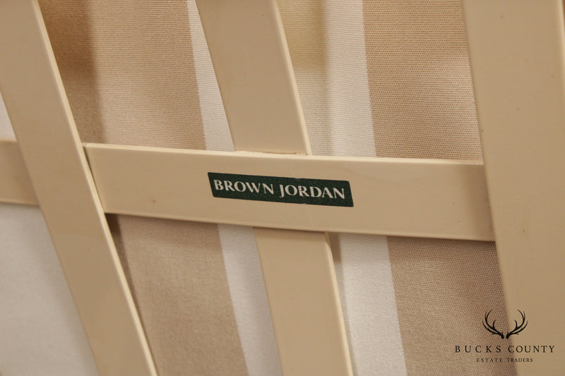 Brown Jordan Venetian Collection Patio Chaise Lounge