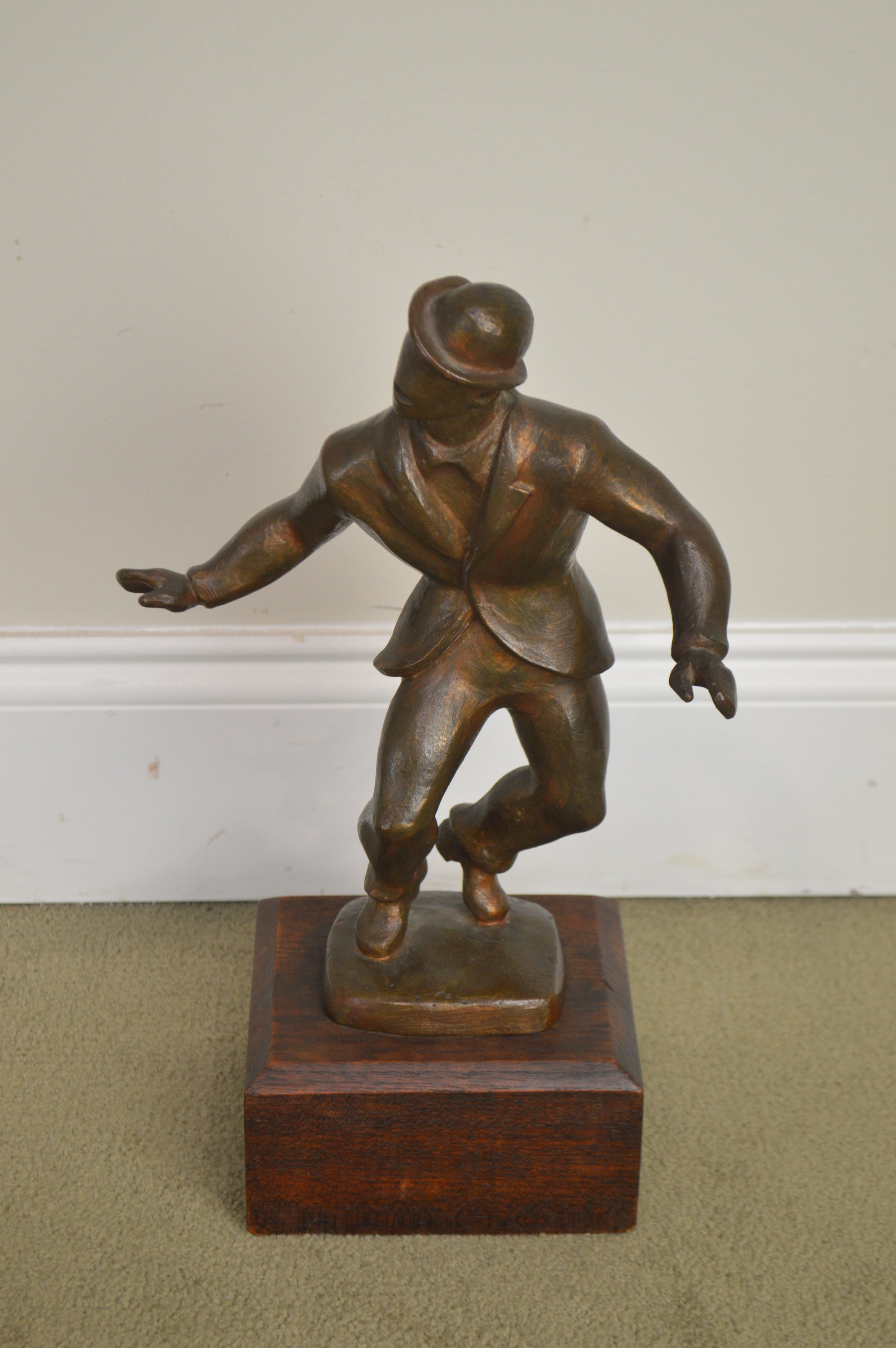 Nat Werner "Bojangles" Bronze Sculpture