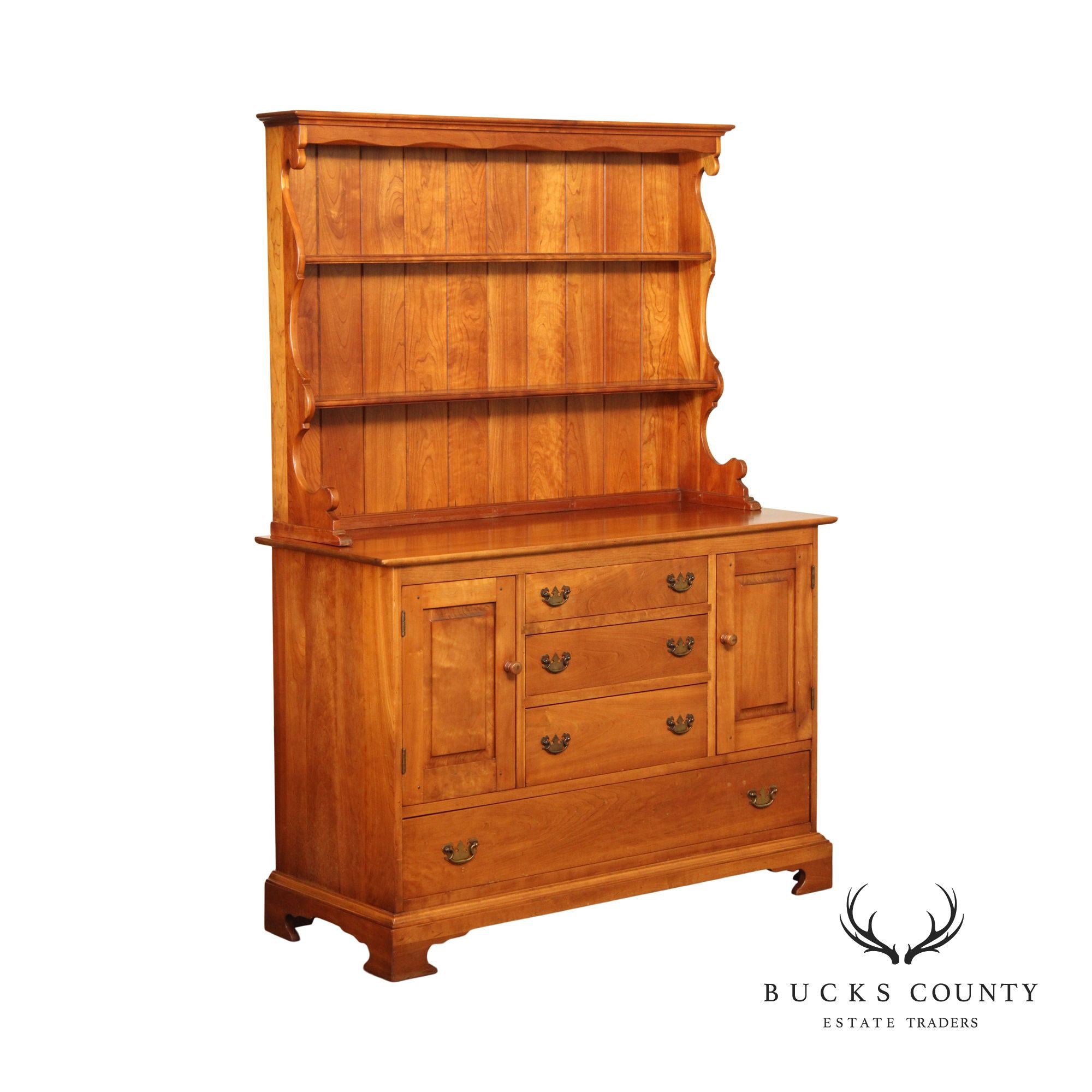 Stickley Cherry Valley Vintage Hutch Top Buffet Server