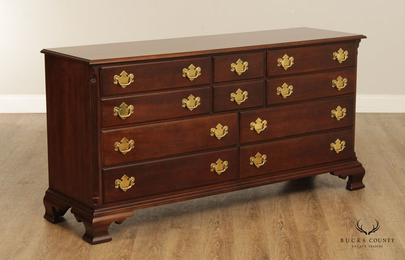 Statton 'Oldtowne' Chippendale Style Cherry Dresser