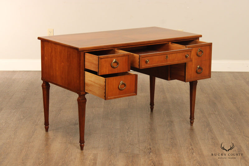 Kindel French Regency Style Vintage Cherry Writing Desk