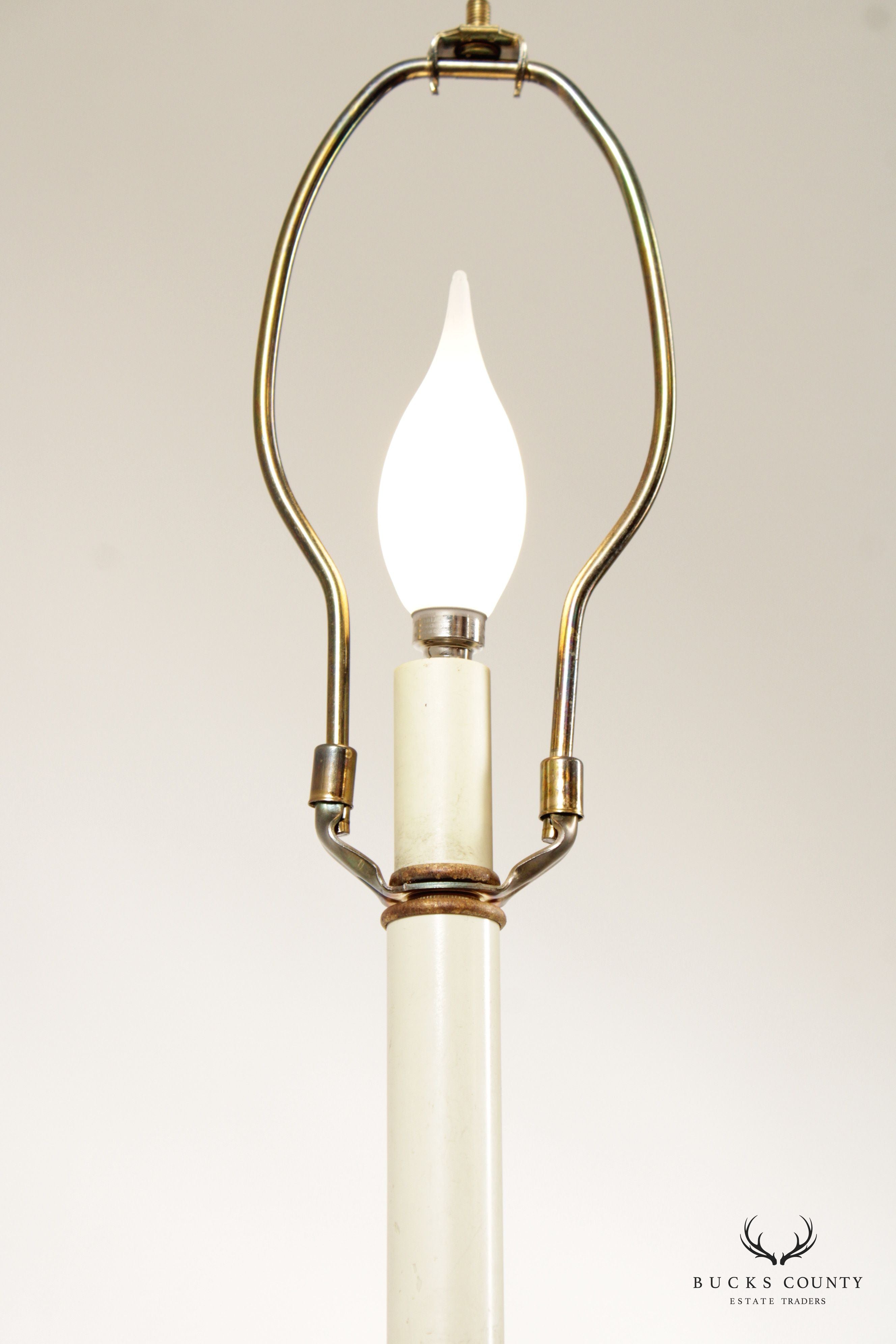 Frederick Cooper Gilt Metal and Crystal Table Lamp