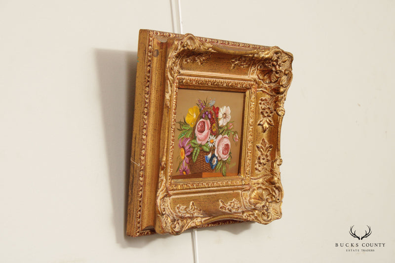 Vintage 20th C. Floral Still Life Painting, By Hedwig Wollner-Beuk