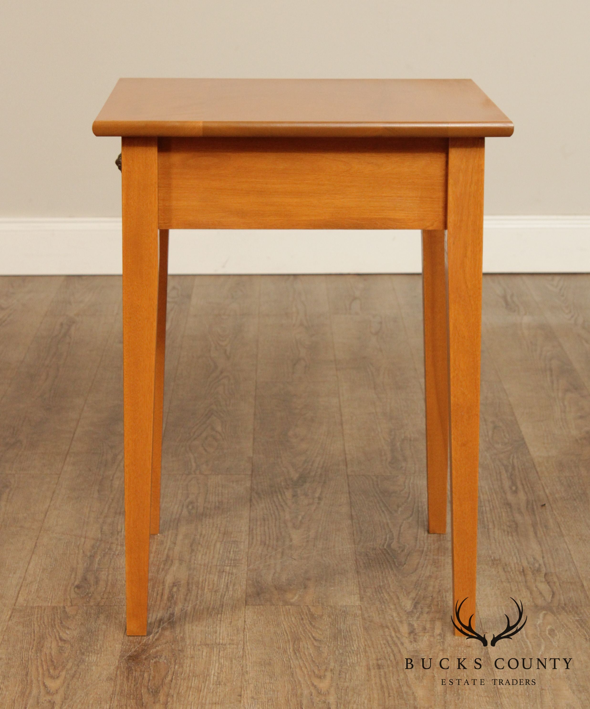 College Woodwork Shaker Style Birch Side Table