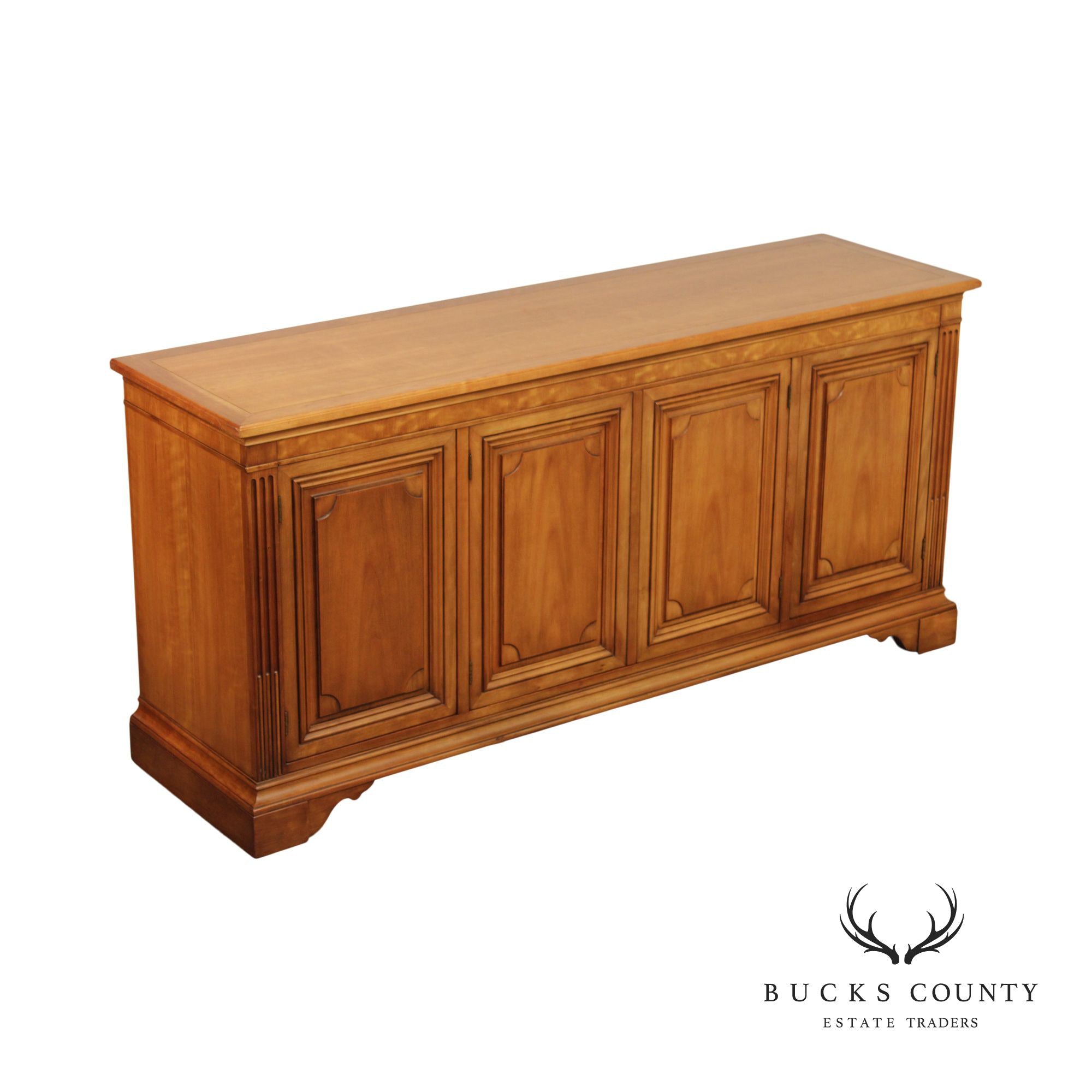 Kindel Regency Style  Four Door Buffet Sideboard