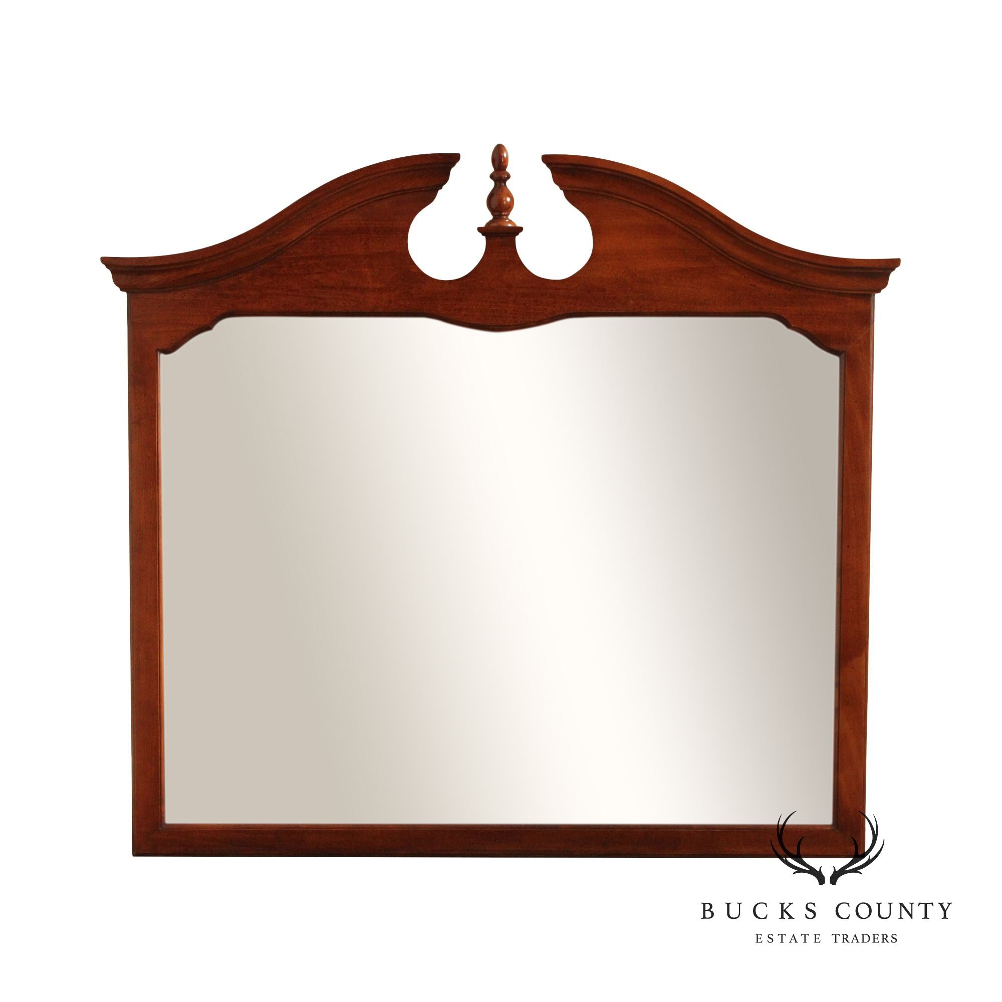 Thomasville Federal Style Cherry Wall Mirror