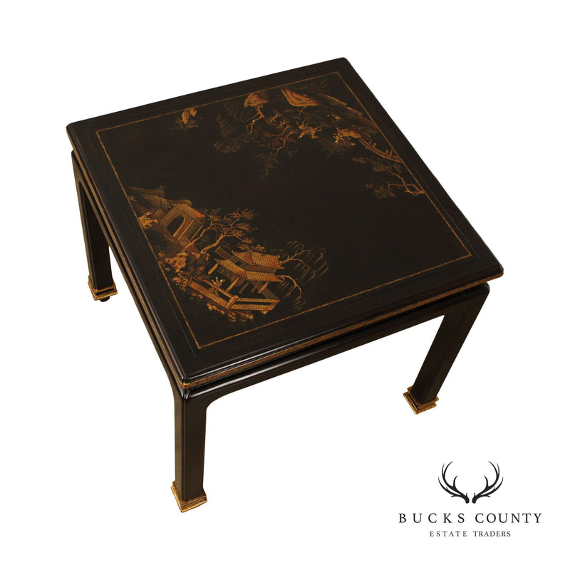 Theodore Alexander Althorp Living History Chinoiserie Lacquered Accent Table