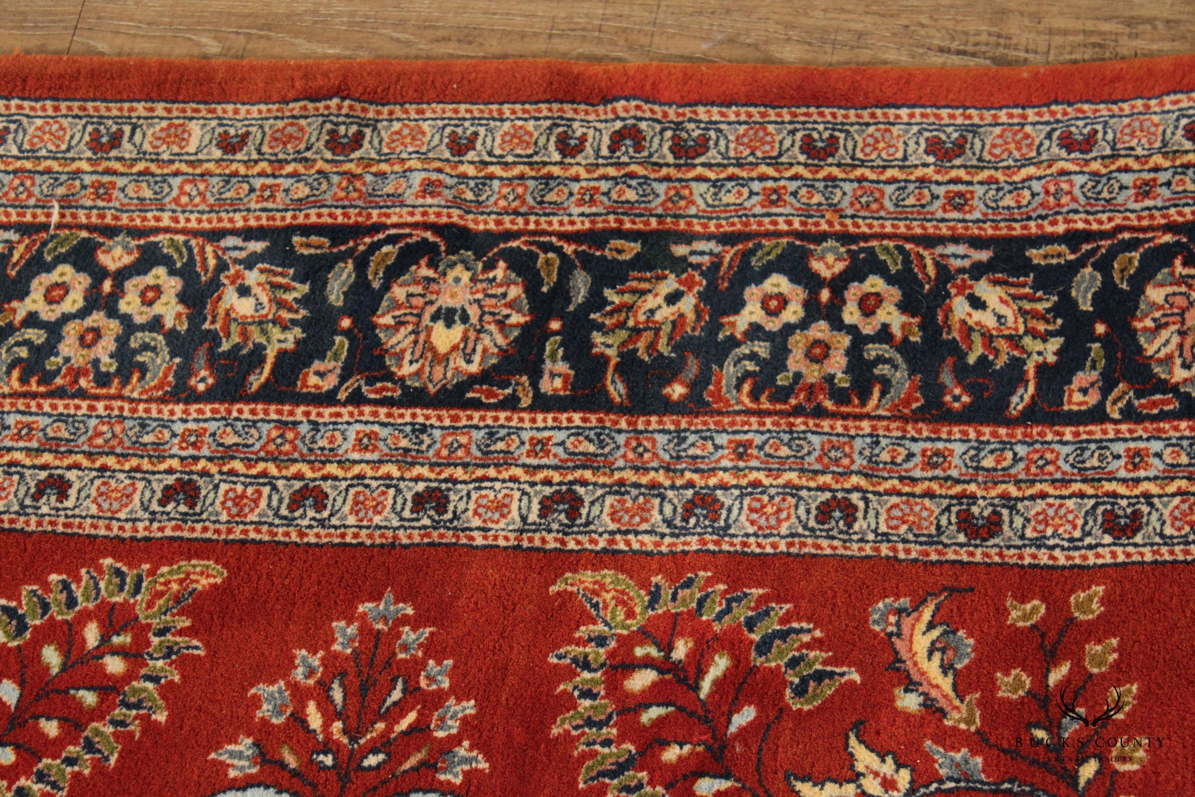 Persian Sarouk Area Rug, 11' x 8'