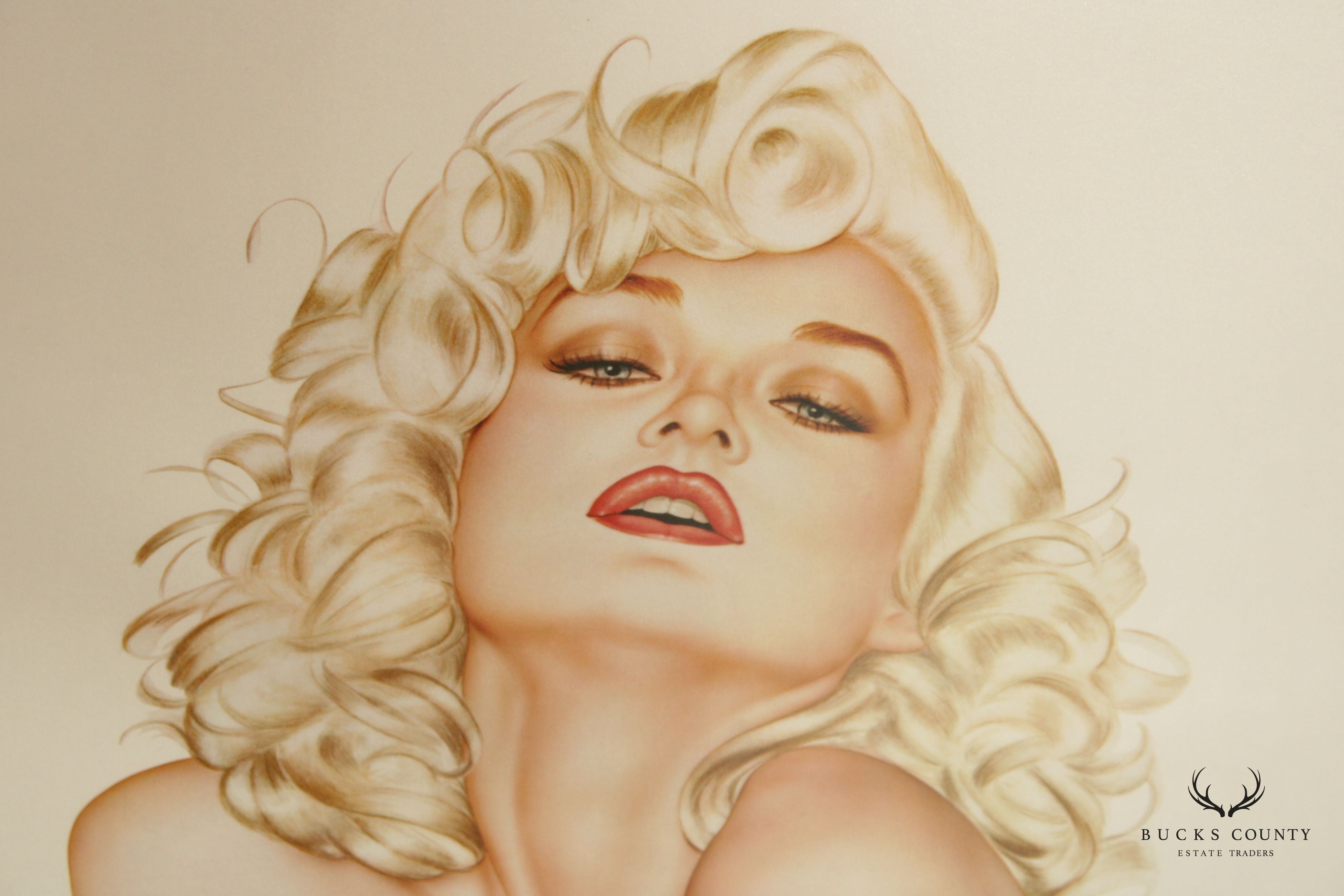 Olivia De Berardinis 'Smoothies' Pinup Lithograph Print