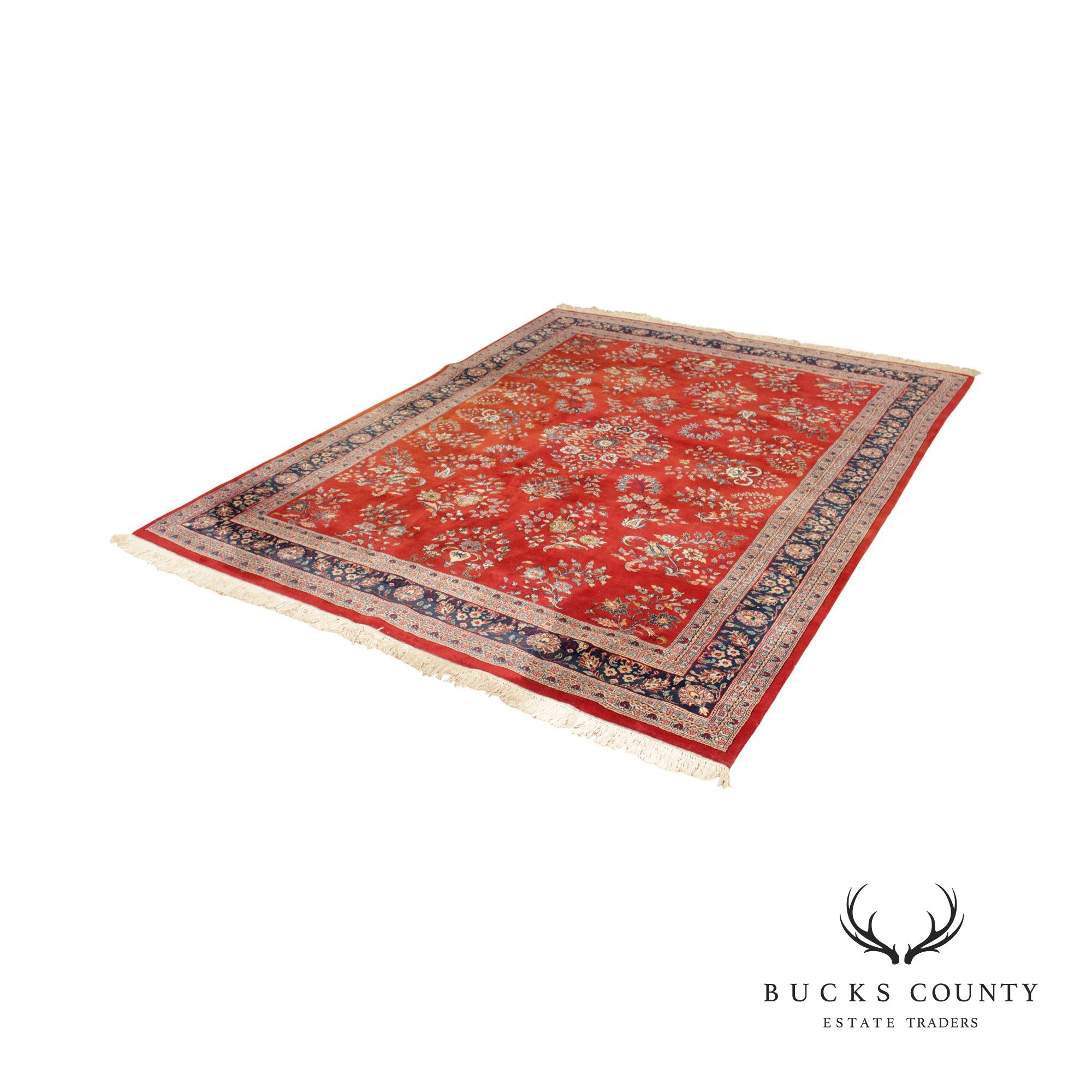 Persian Sarouk Area Rug, 11' x 8'