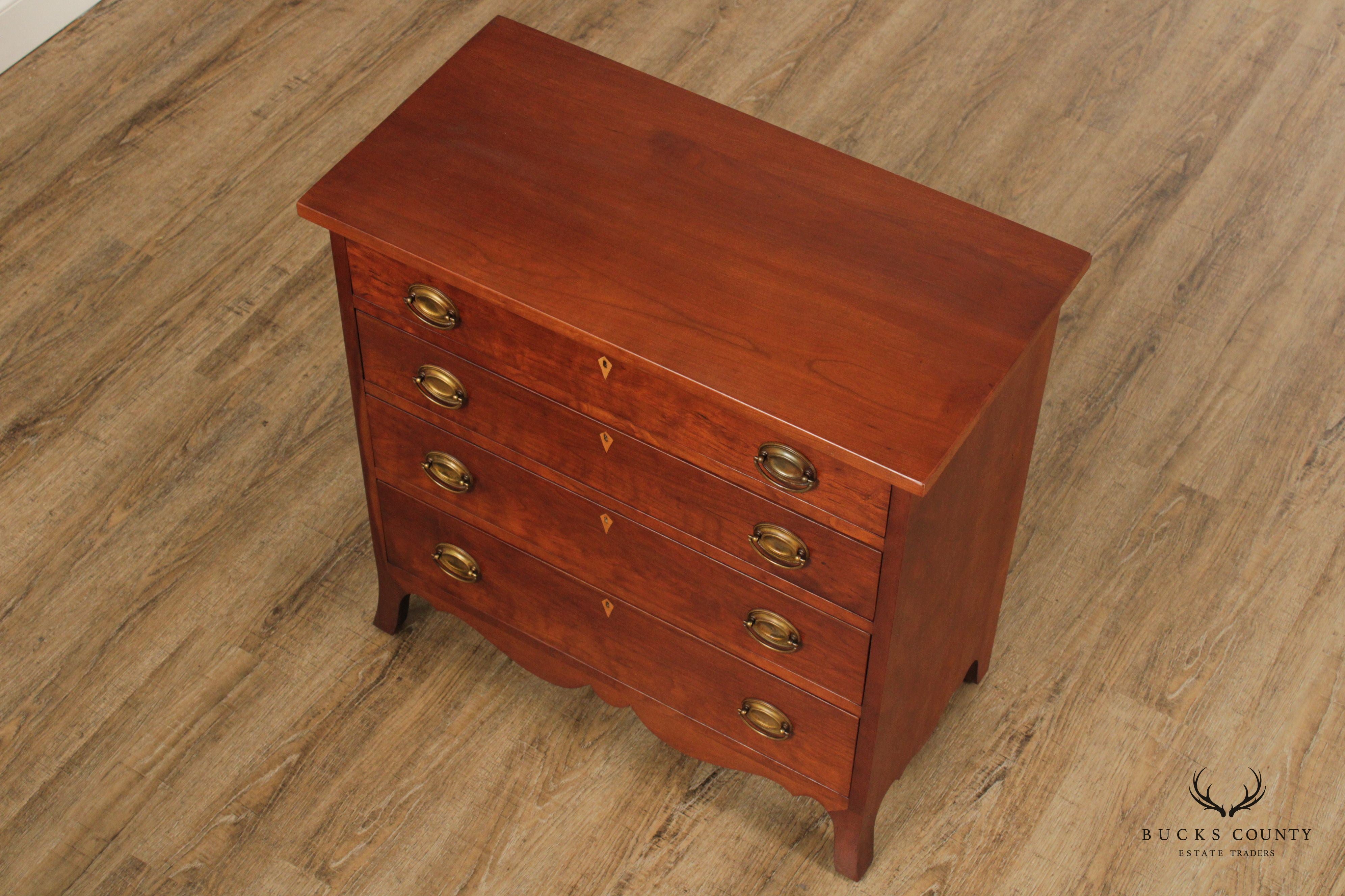 Federal Style Vintage Cherry Chest of Drawers