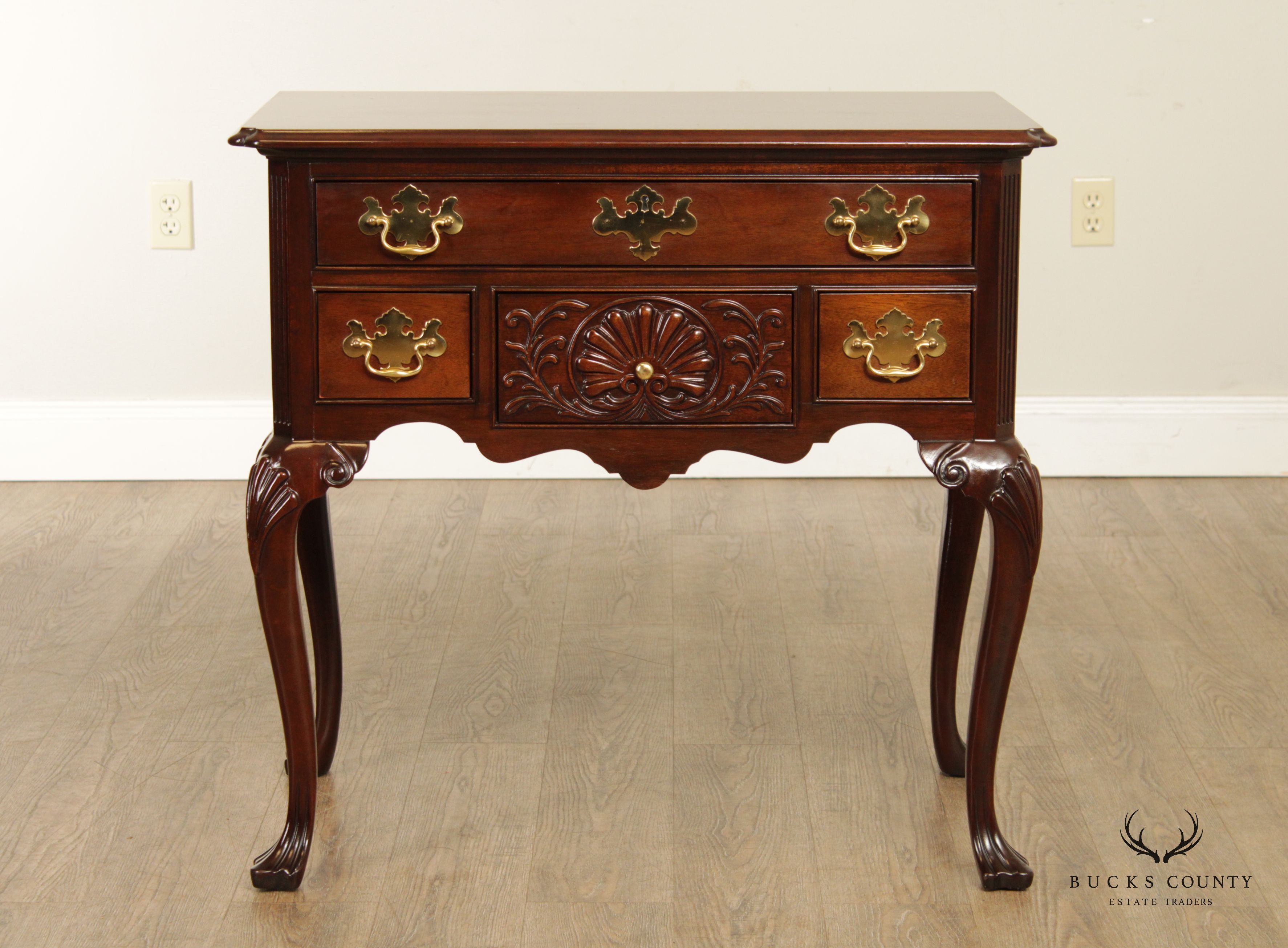 Councill Craftsmen Chippendale Style Mahogany Lowboy