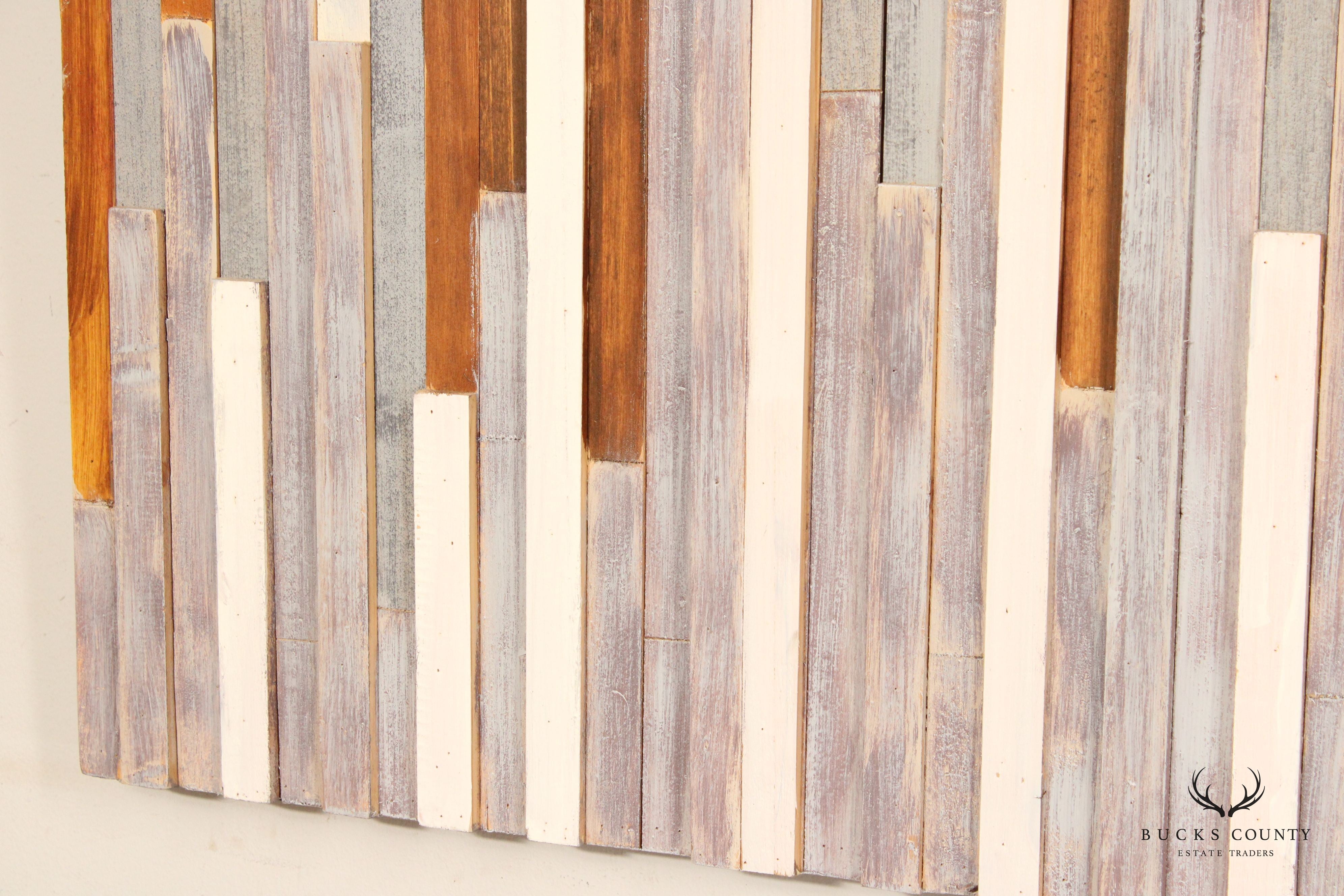 Postmodern Reclaim Wood Decorative Wall Panel