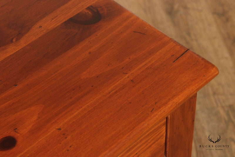 Ethan Allen Country Craftsman Pine Cabinet Nightstand