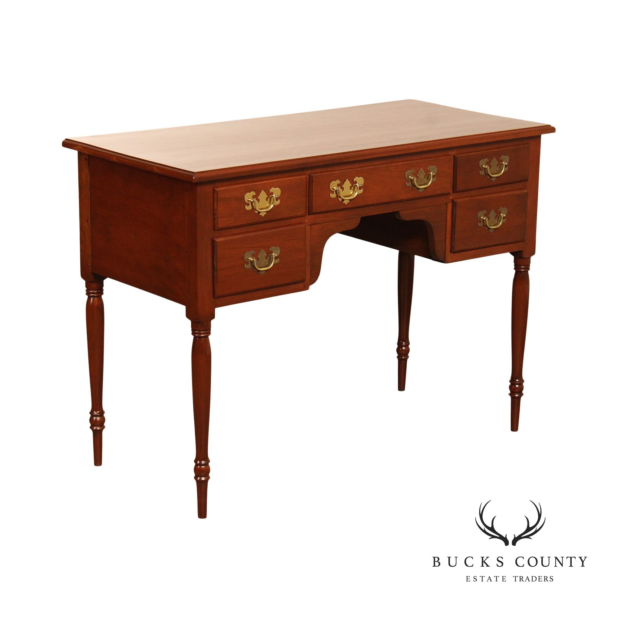 Sheraton Style Custom Quality Cherry Writing Desk