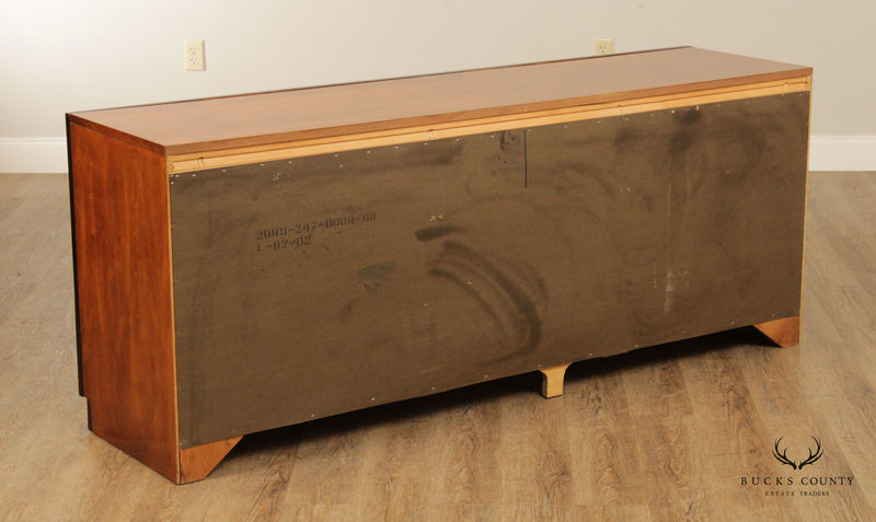 Bassett Vintage Hollywood Regency Asian Chinoiserie Triple Dresser