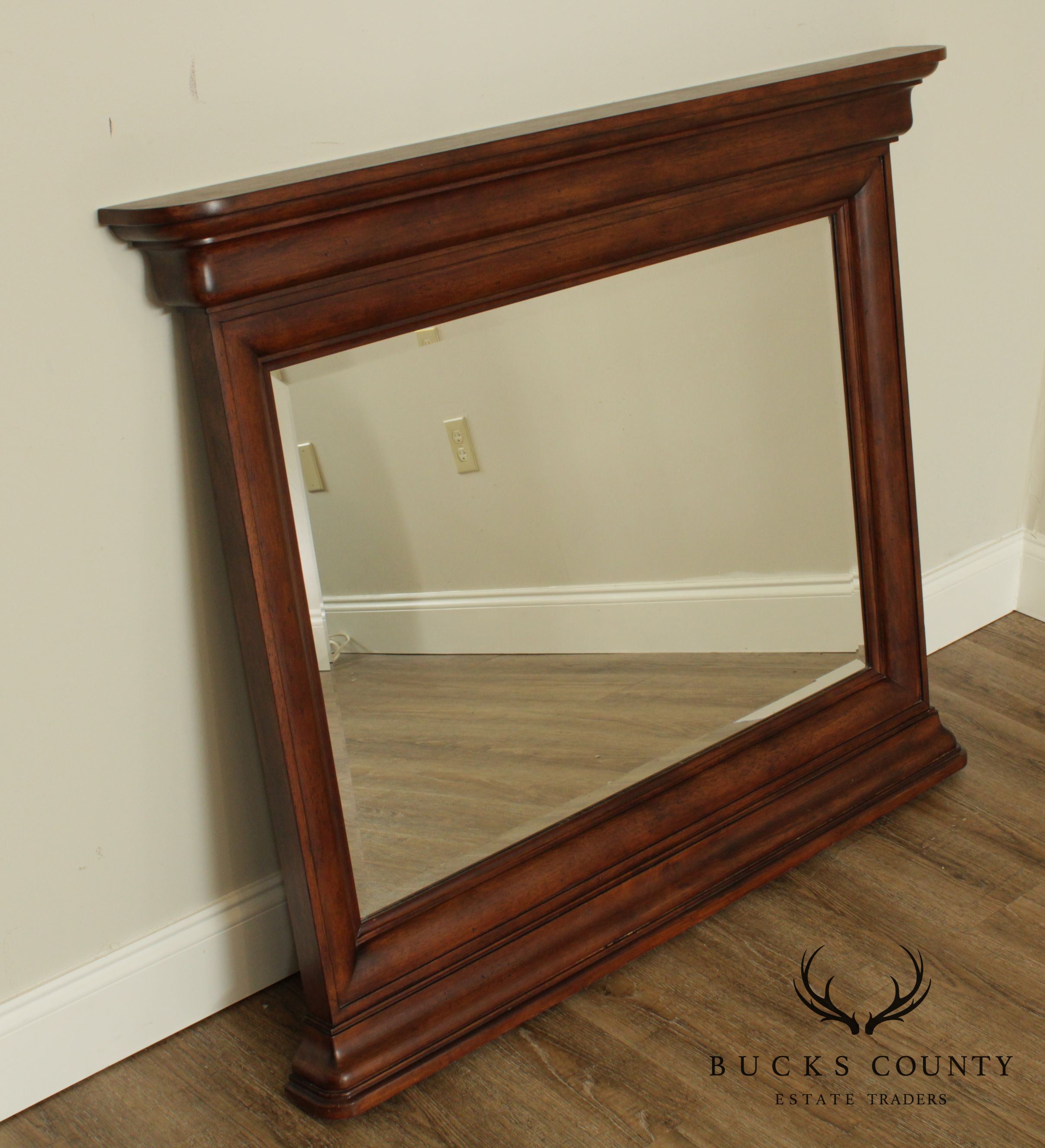 Empire Style Beveled Mirror