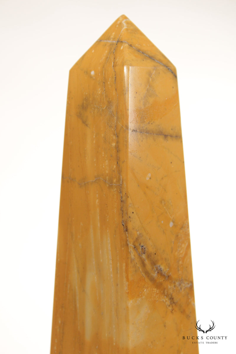 Italian Neoclassical Revival Style Marble Obelisk