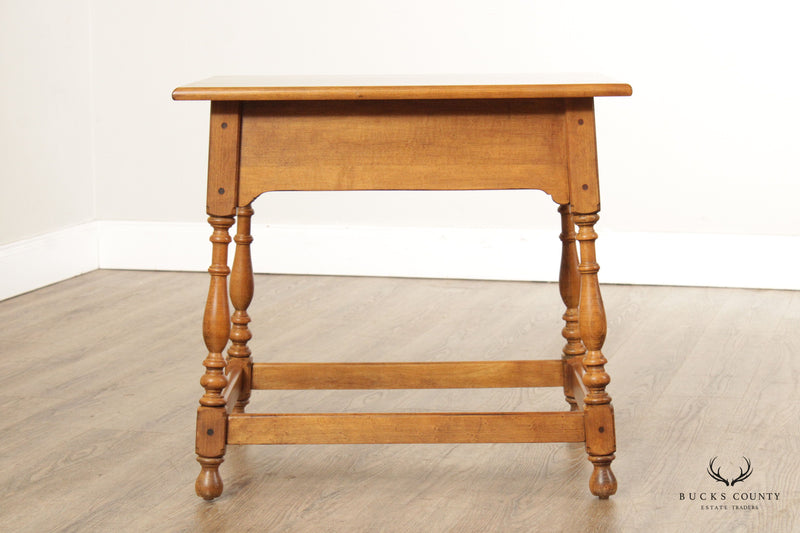 Ethan Allen 'Circa 1776' Pair of Maple End Tables