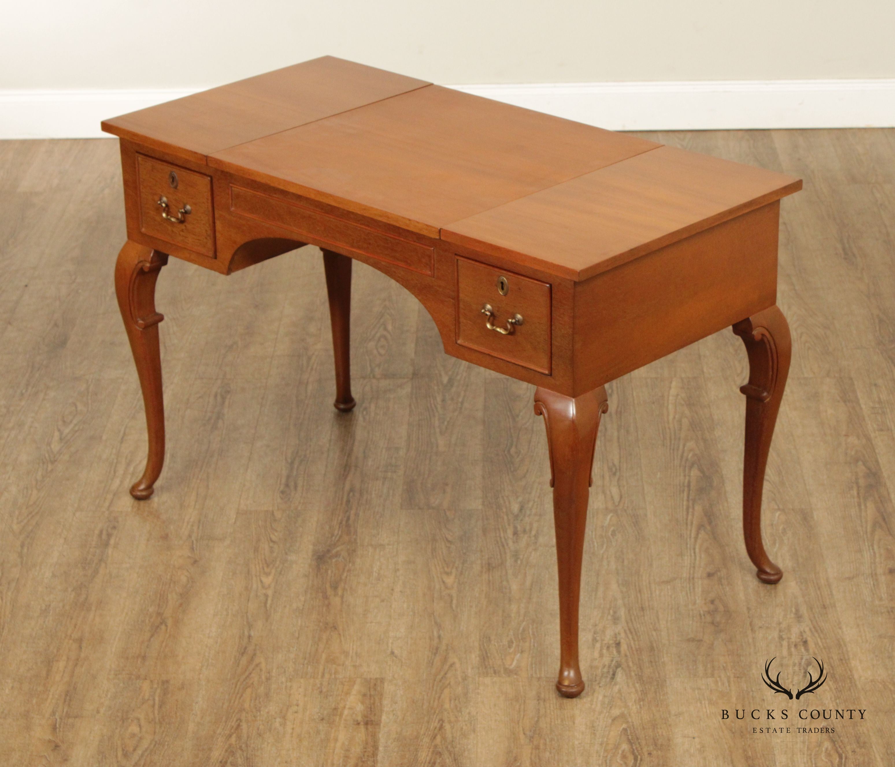 Tradition HouseVintage Mahogany Game Table and Writing Desk