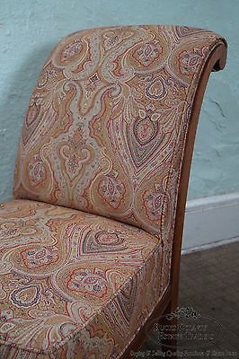Quality Pair of Slipper Chairs w/ Ralph Lauren Upholstery