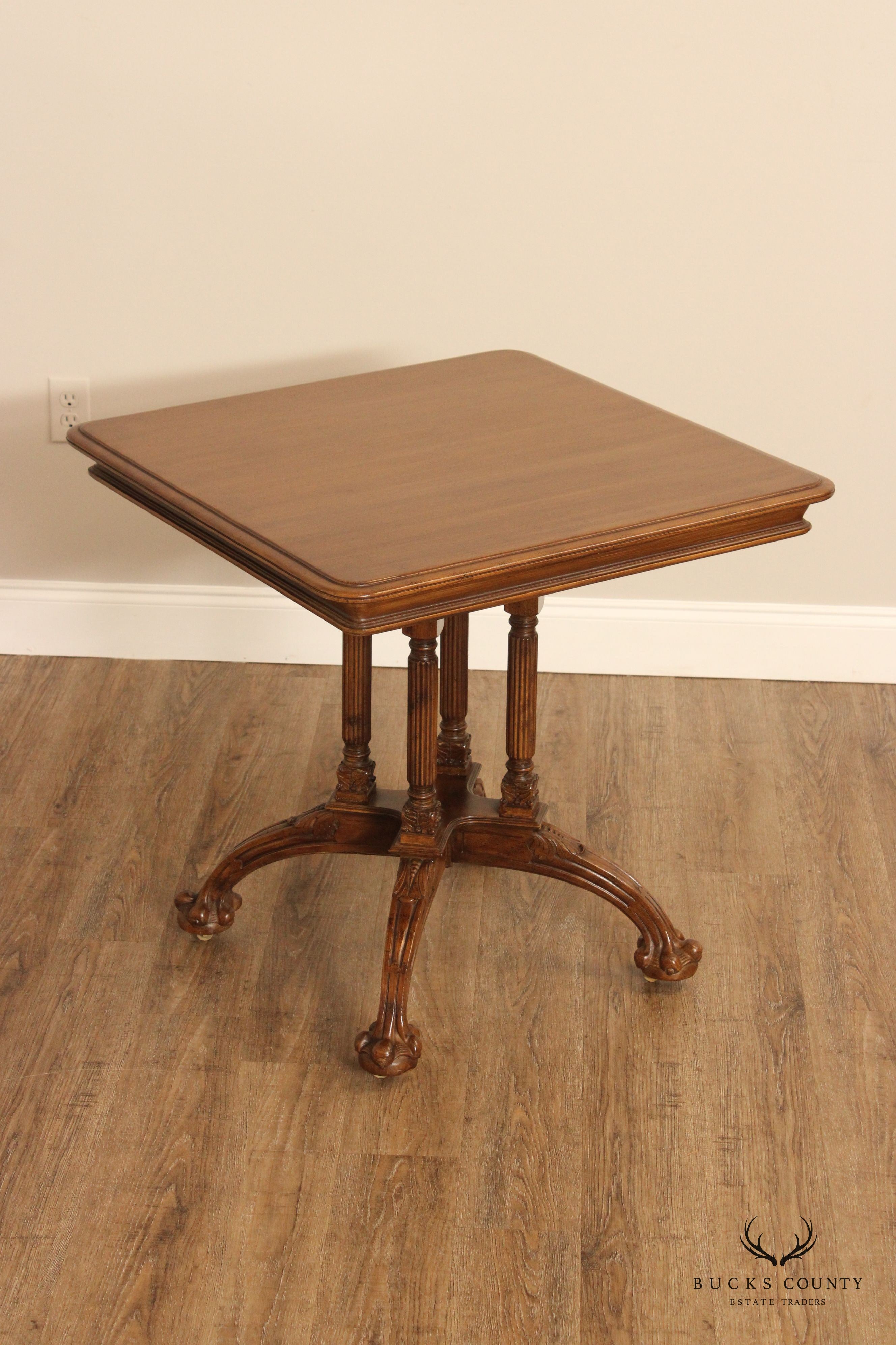 Renaissance Revival Carved Parlor Table