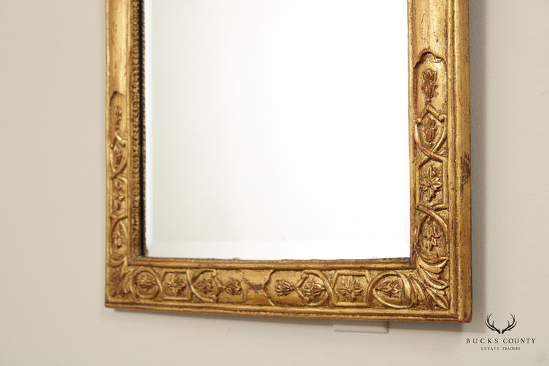 French Carved Giltwood Full-Length Mirror