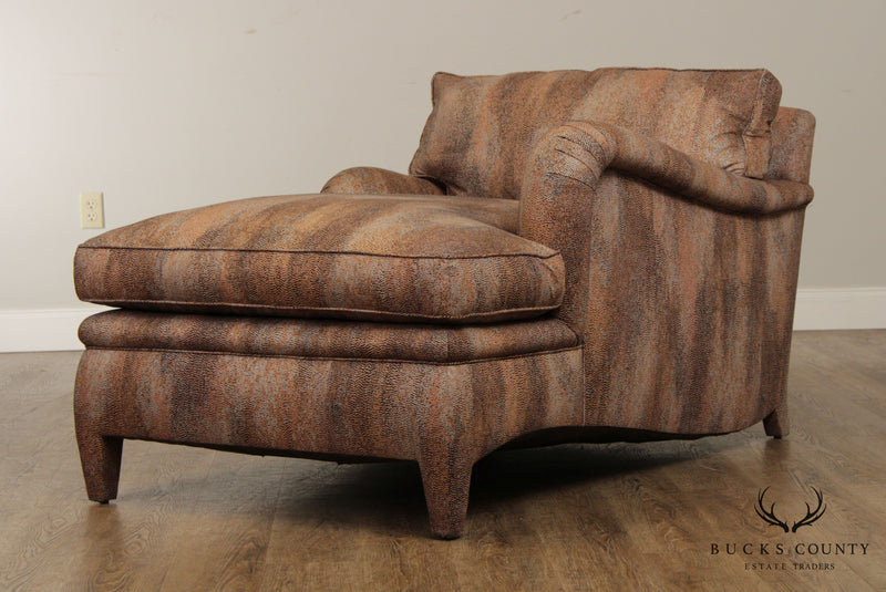 Donghia Modern Design Custom Upholstered Chaise Lounge