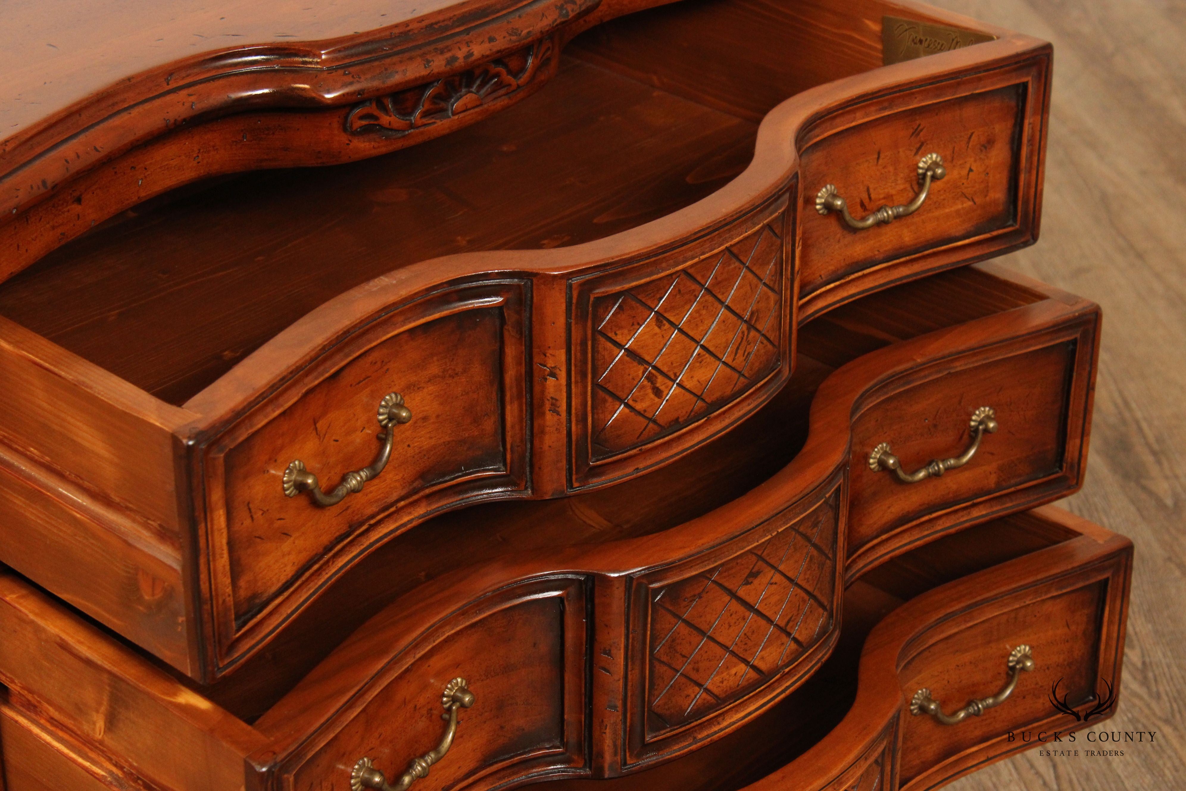 Francesco Molon Italian Provincial Style Chest of Drawers