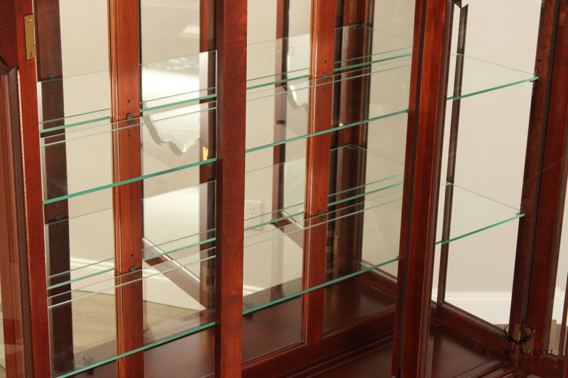 Pennsylvania House Chippendale Style Cherry China Cabinet