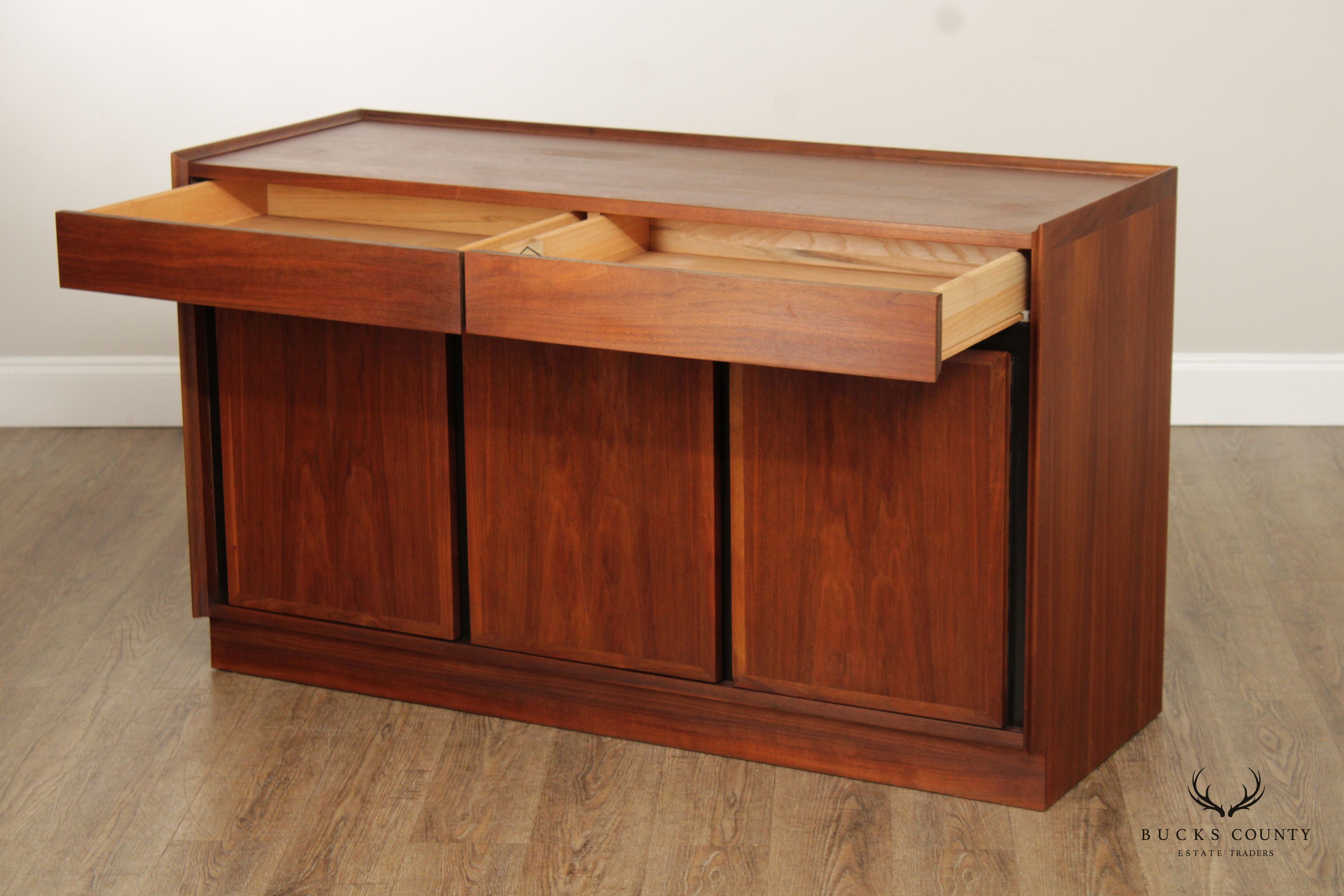 Dillingham Esprit Mid-Century Walnut Sideboard