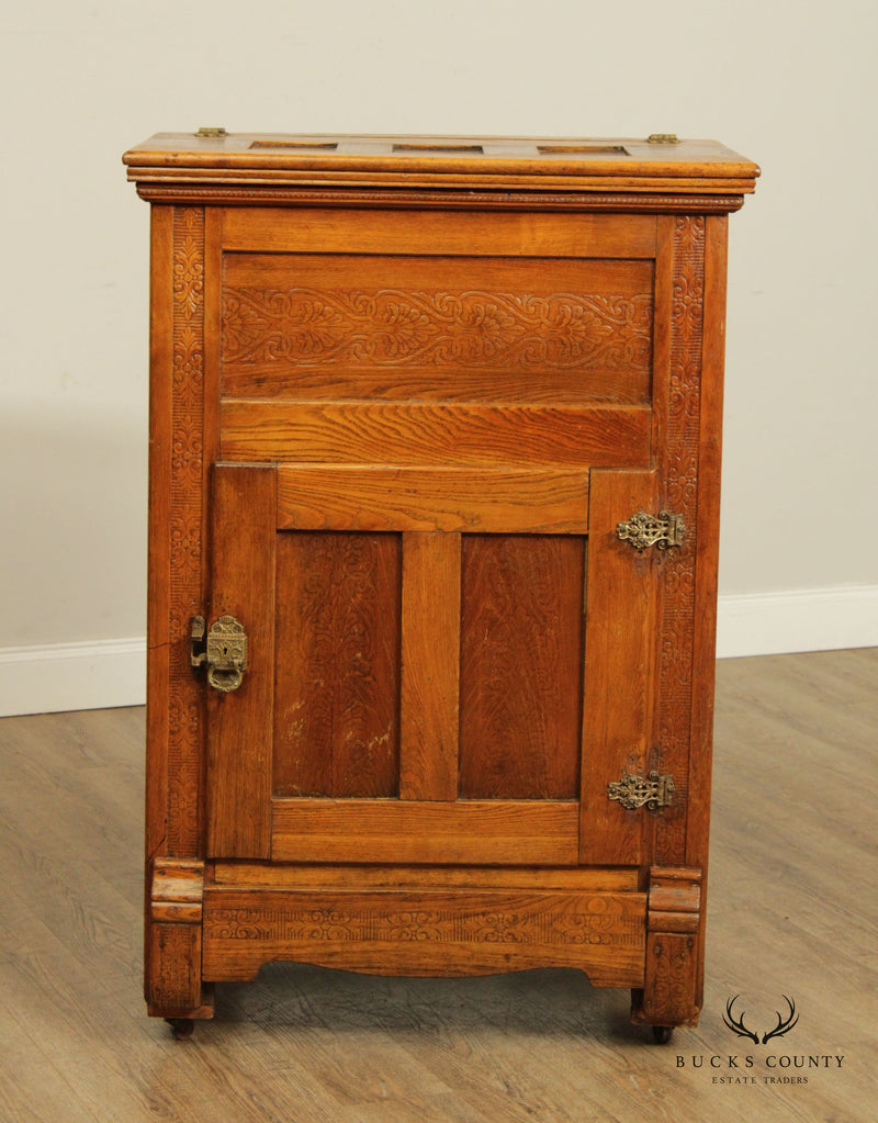 Victorian ice hot sale box