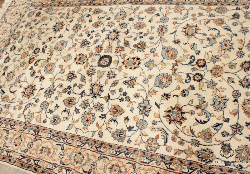 Persian Kashan Area Rug, 10' x 6'
