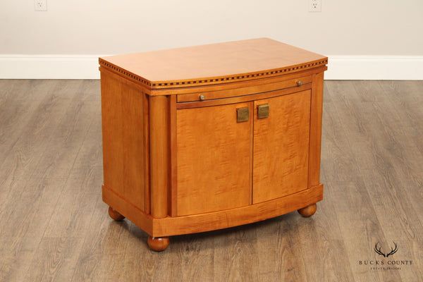Hickory White Genesis Collection Biedermeier Style Maple Cabinet Nightstand