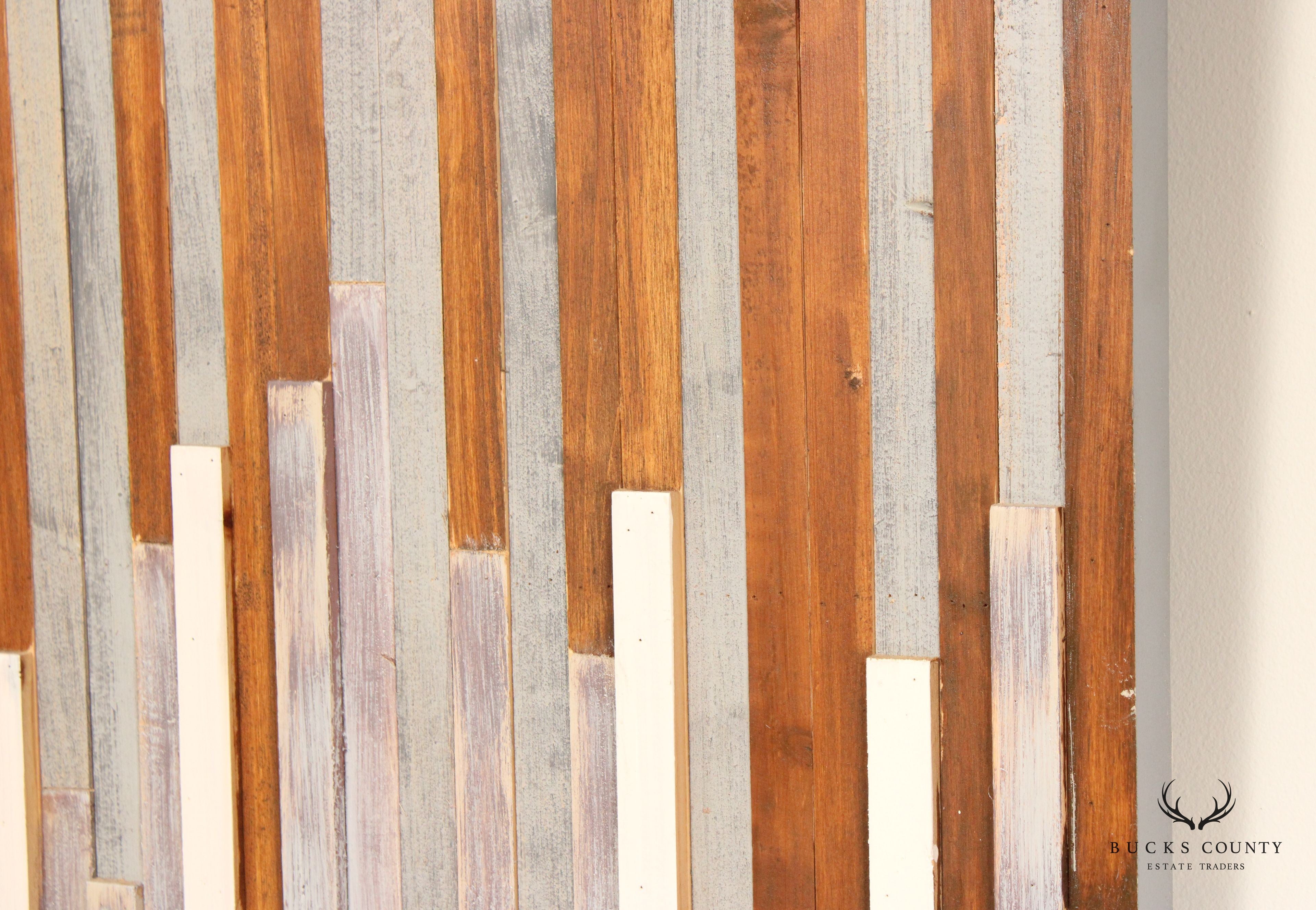 Postmodern Reclaim Wood Decorative Wall Panel