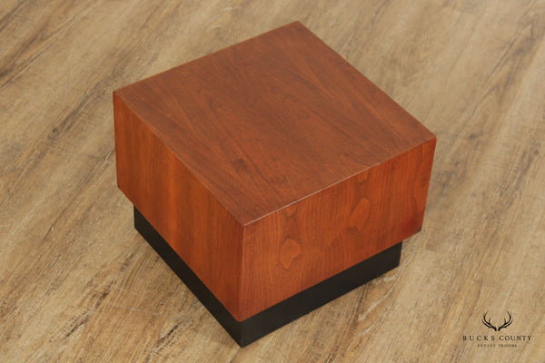 Adrian Pearsall Mid Century Modern Cube Pedestal Table