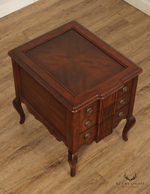 CTH Sherrill Occasional French Style Three Drawer Side Table