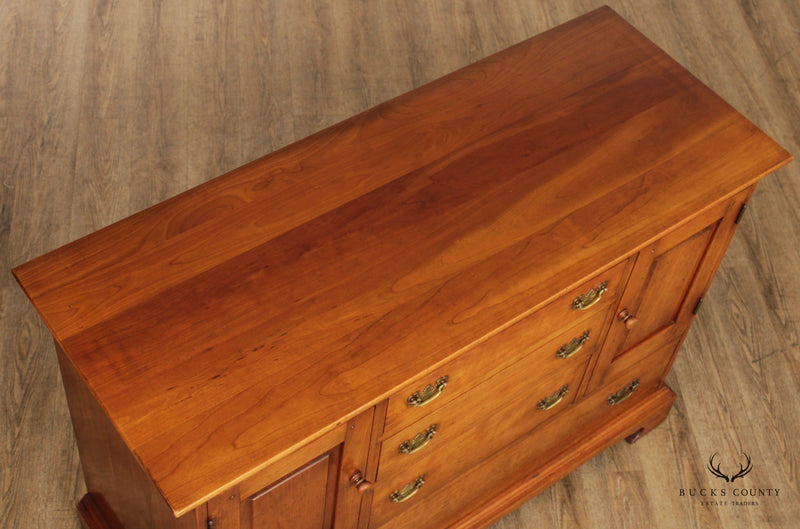 Stickley Chippendale Style Cherry Chest or Sideboard
