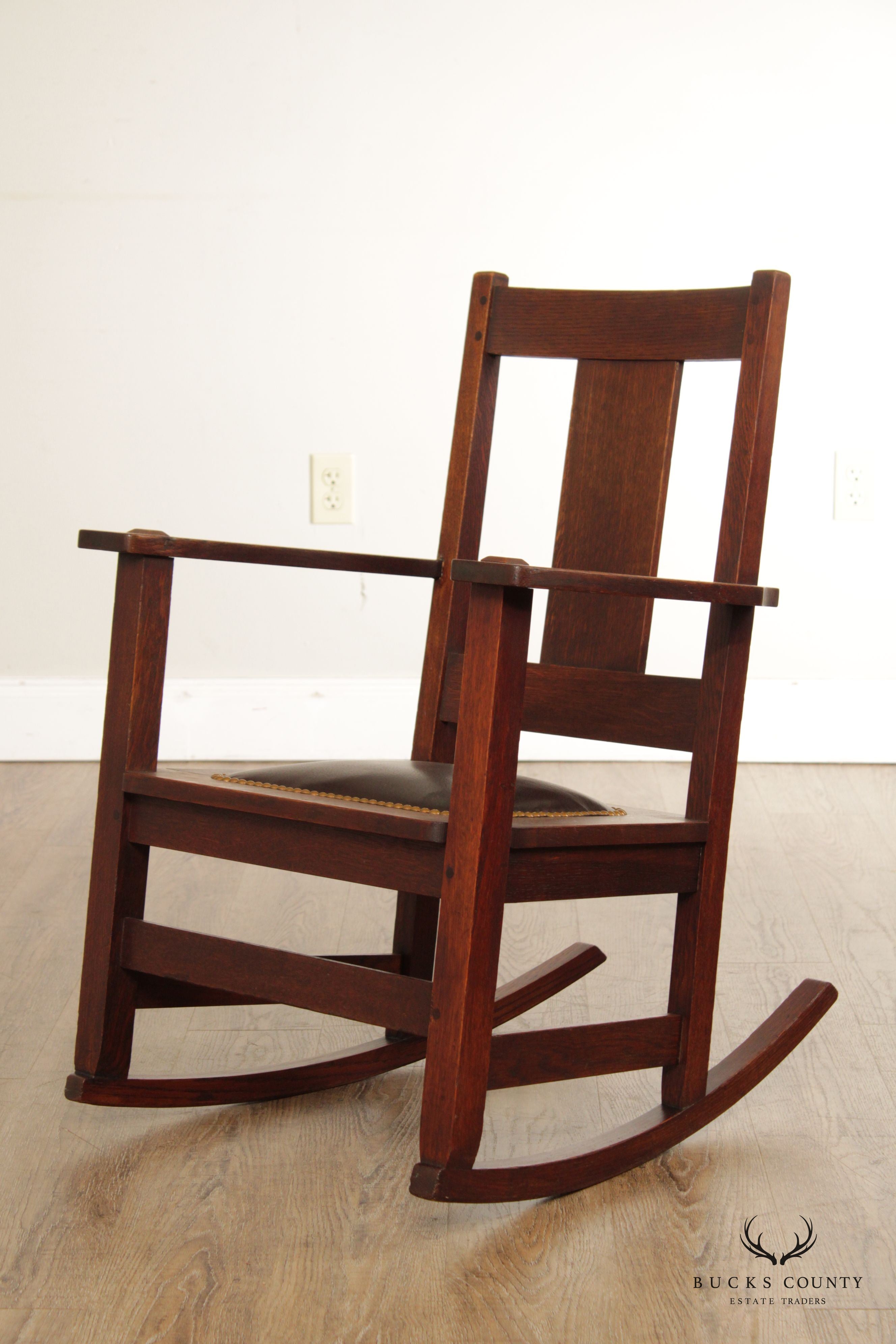 Limbert Antique Mission Oak Rocker