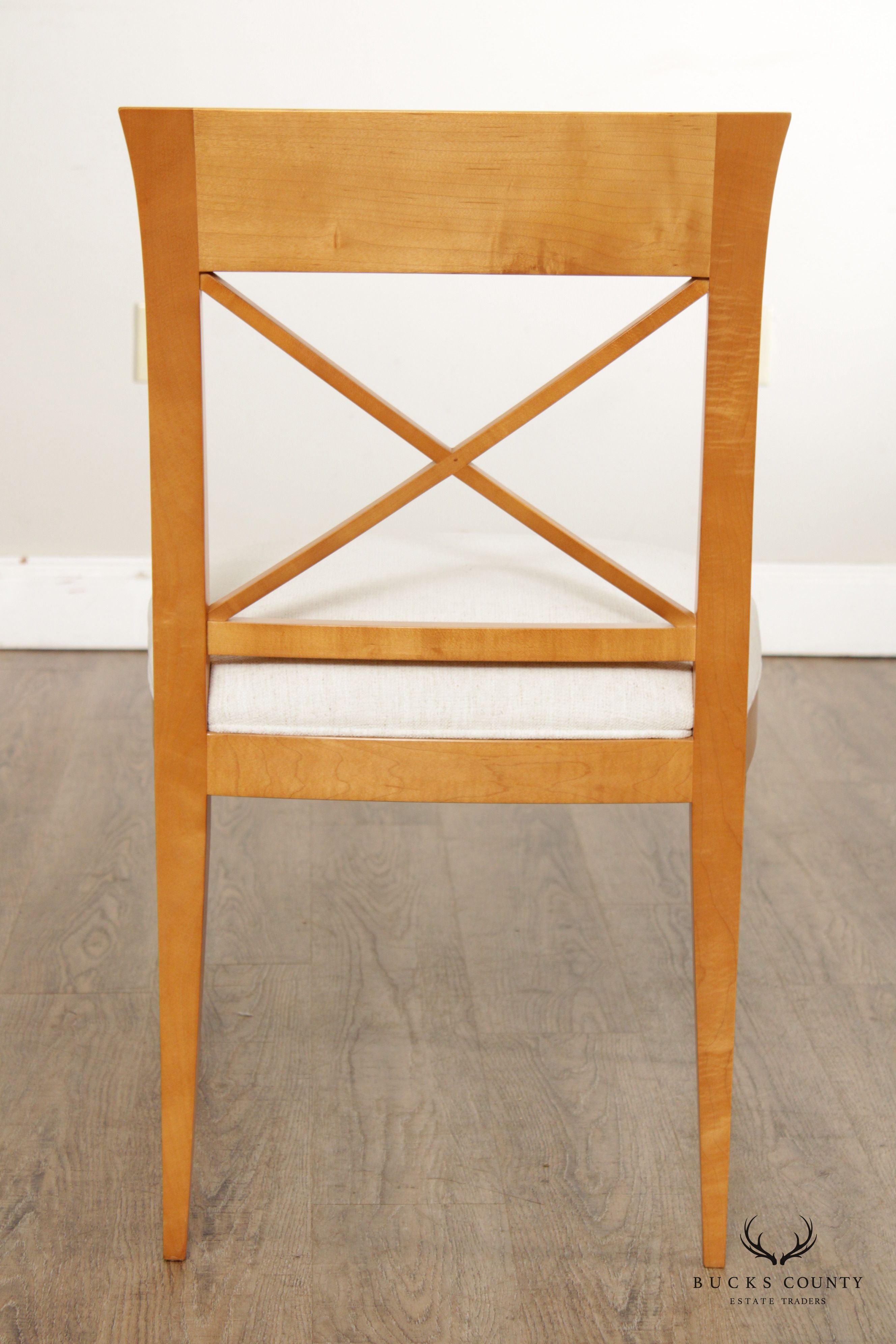 Michael Vanderbyl for Baker Furniture Set of Eight 'Archetype' Dining Chairs