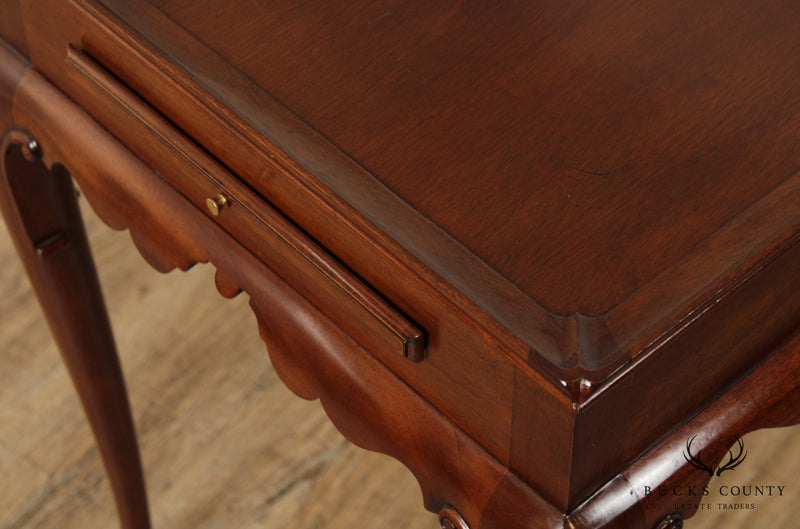 Stickley Colonial Williamsburg Reserve Collection Mahogany Queen Anne Tea Table