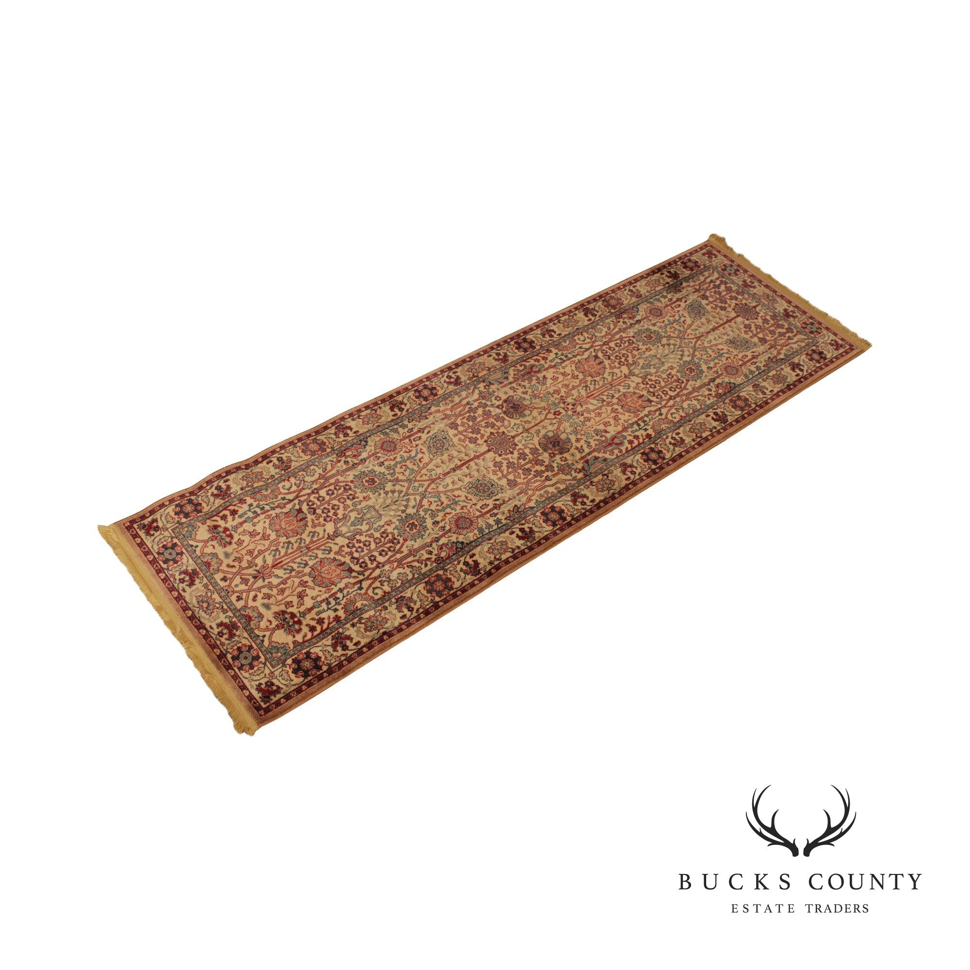 Karastan Rubaiyat 'Agra Ivory' 8' 9 inch x 2' 5 inch Wool Runner