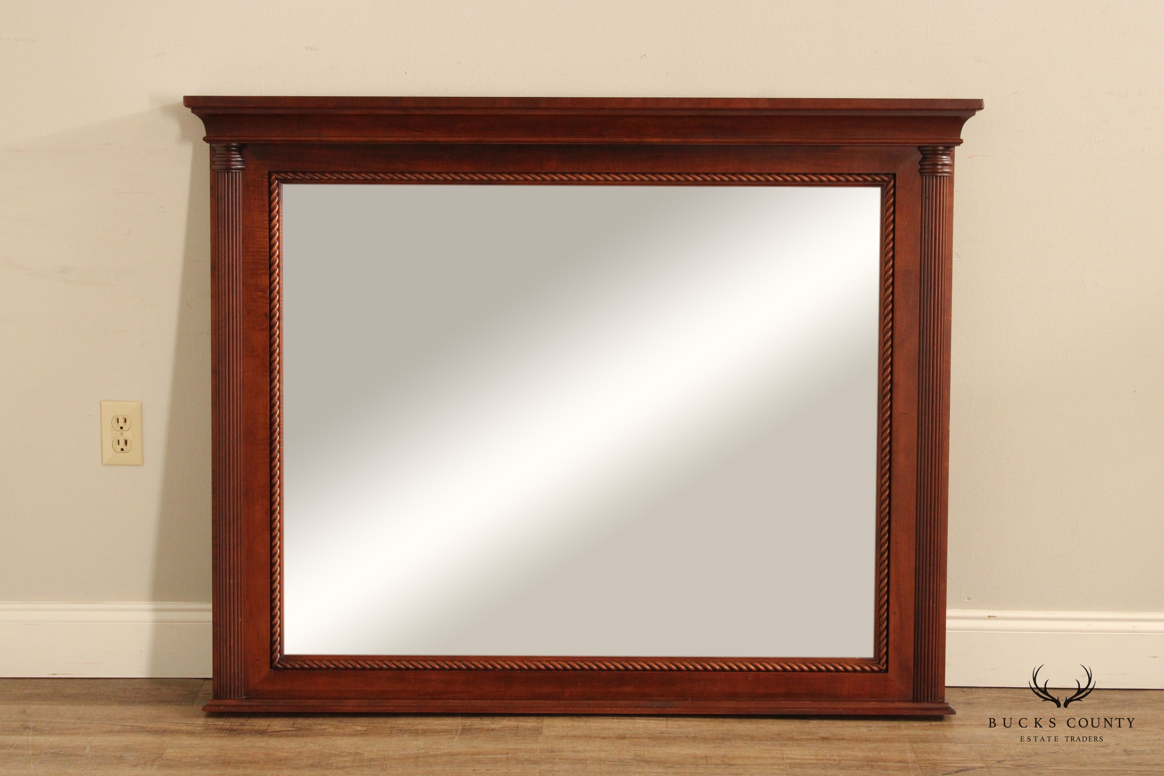 DURHAM FURNITURE 'SAVILE ROW' Beveled Landscape Mirror